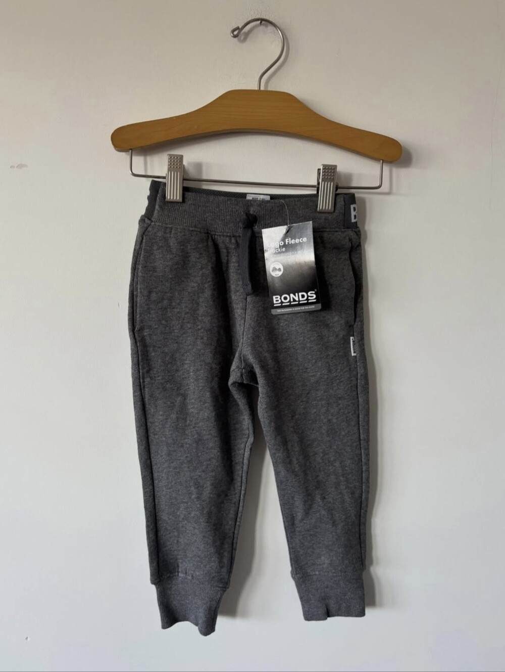 Bonds Dark Grey Kids Joggers